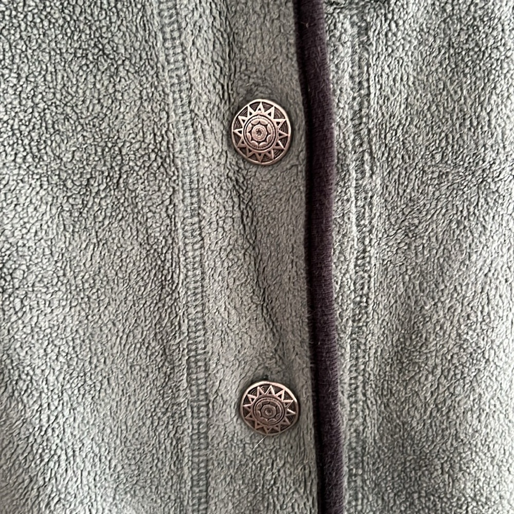 Vintage L.L. Bean Fleece Cardigan - Picture 4 of 8